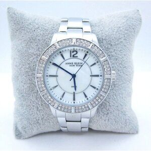 Women's Anne Klein New York Swiss Quartz WR Analog 39mm Dial Round Watch (F434)